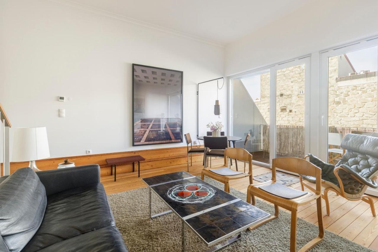 Design Poveiros Duplex Apartment Porto Luaran gambar