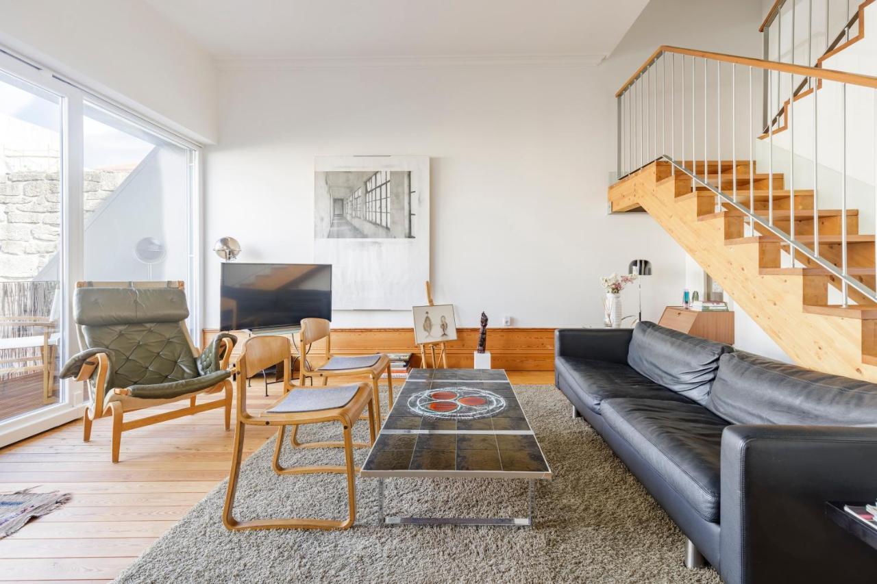 Design Poveiros Duplex Apartment Porto Luaran gambar