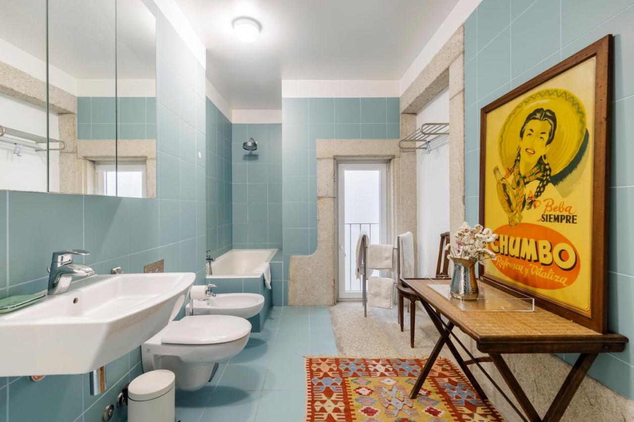 Design Poveiros Duplex Apartment Porto Luaran gambar