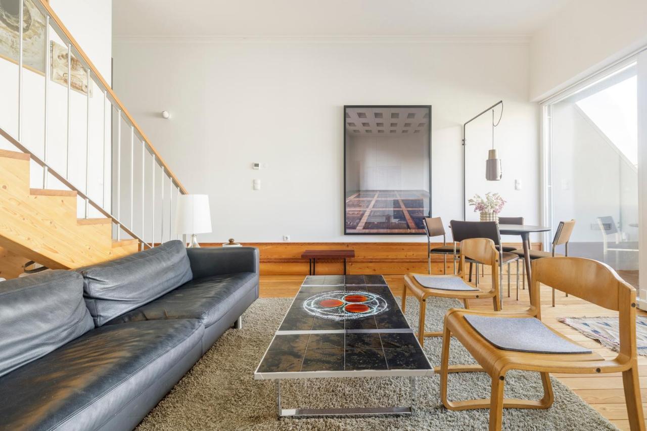 Design Poveiros Duplex Apartment Porto Luaran gambar